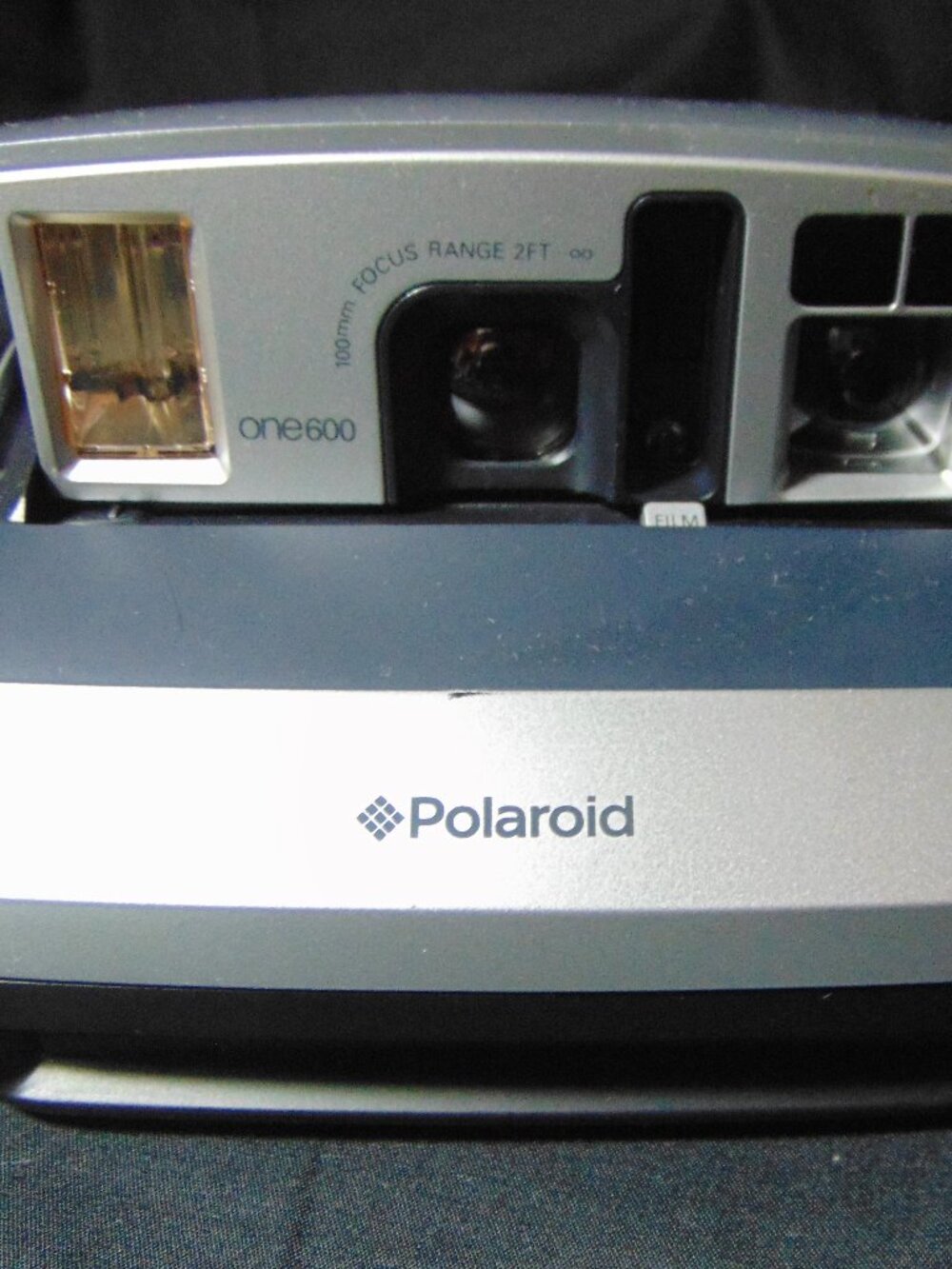 Vintage Polaroid Camera One 600, Silver color, Regular size, 2008